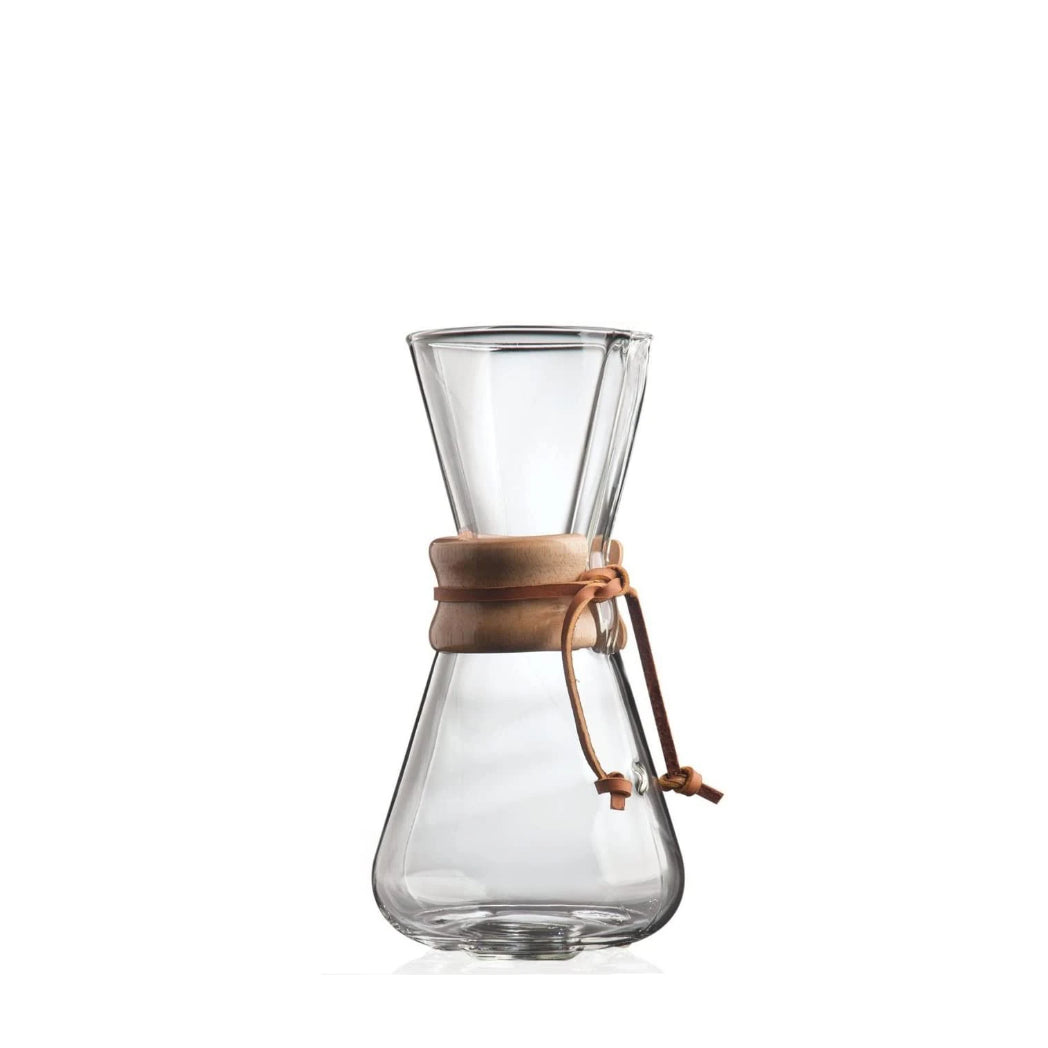 Chemex | Glass carafe with wooden handle for 3 cups