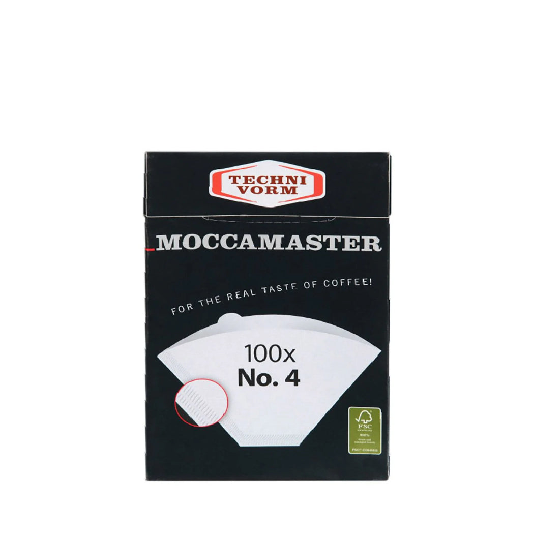 Moccamaster | Filterpapier Nr. 4 | 100 Stk