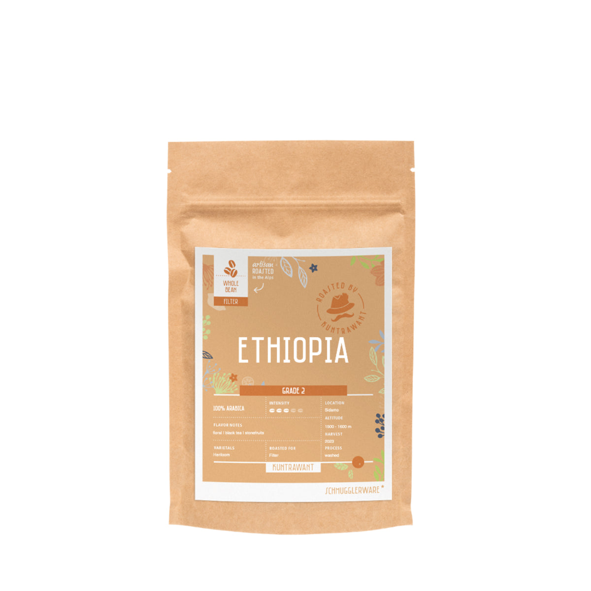 ETHIOPIA | Filter | Sidamo | Bohnen | 250g